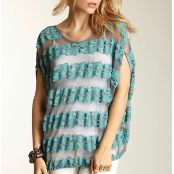 Free People • County Fair Banded Lace Blouse